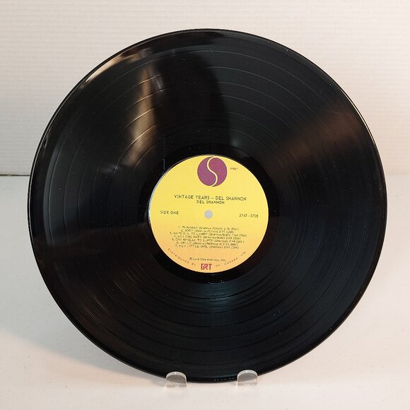 Del Shannon ~ The Vintage Years (Vinyl LP, 1975) - Picture 2 of 6